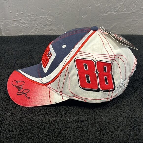 🔥🔥 Deadstock Vintage Y2K 2000s Dale Earnhardt Jr. National Guard NASCAR Hat - Picture 3 of 9
